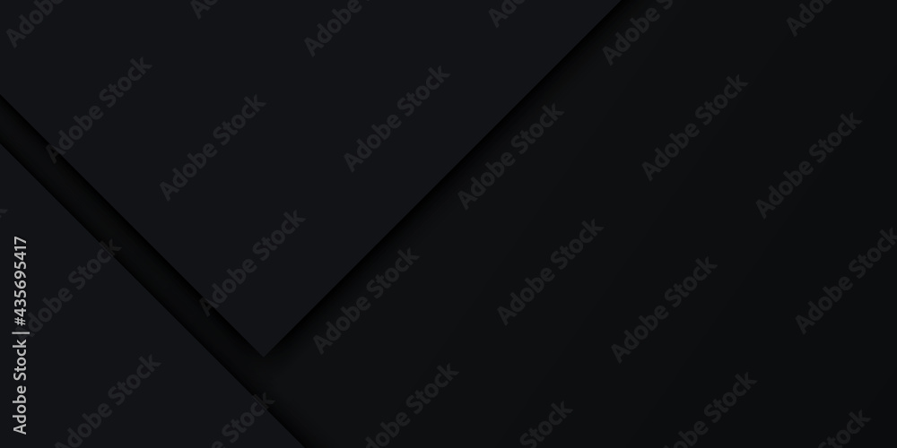 Poster modern abstract dark luxury geometric background with shadow. geometry dark papers flat lay composit