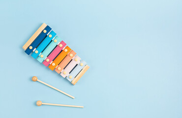 Toy xylophone musical instrument for children development games
