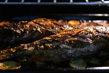 Fresh fish from the oven!