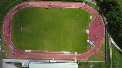 campo calcio pista atletica 