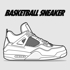 Hypebeast Sneaker Basketball Sport Shoe