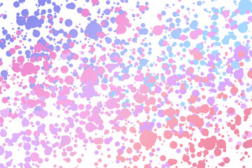 Light multicolor background, colorful vector texture with circles. Splash effect banner. Glitter silver dot abstract illustration with blurred drops of rain. Pattern for web page, banner,poster, card