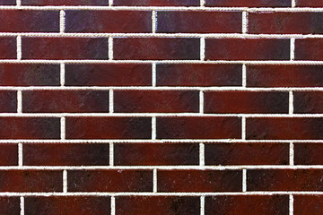 the texture of a brick wall. new decorative brick. modern finishing materials