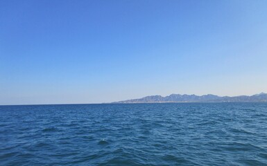 Obraz premium blue sky and sea