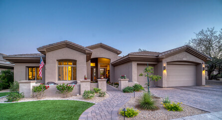 Twilight Exterior 