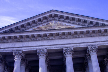 Saint Petersburg, Russia, May 22, 2021, Kazan Cathedral.
