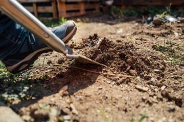 Gartenarbeit 