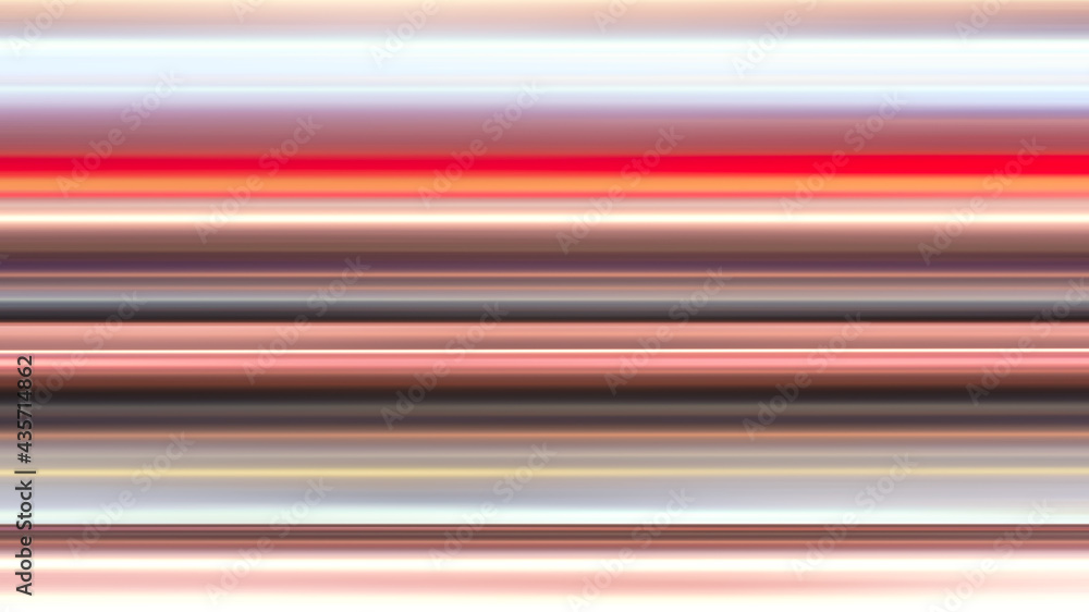 Poster bright multicolored abstract background of horizontal blurred lines