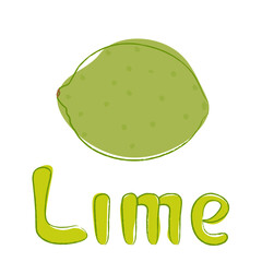 illustration of lime 1