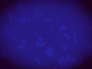 Spotted blue background.