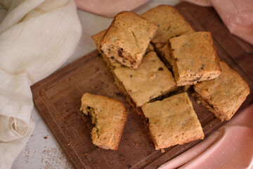 Delicious blondies