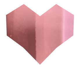 Heart with abstract texture