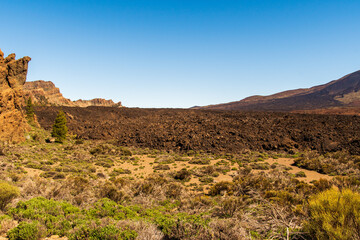 Paisaje en el Parque Nacional del Teide