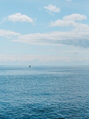 Fototapeta premium The Atlantic Ocean, seen in Gloucester, Massachusetts
