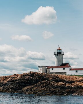 Eastern Point Lighthouse, in Gloucester, Massachusetts