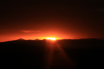 atardecer - amanecer