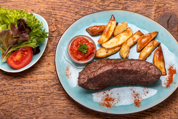 grilled steak
