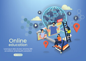 online eaducation online wedsite design