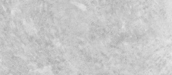 Panorama of White grey concrete texture, Rough cement stone wall, Surface of old and dirty outdoor building wall, Abstract nature seamless background