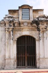 The Run down abandon building that can be found throughout the city of Antigua, Guatemala
