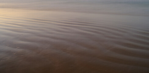 sand dunes in the morning