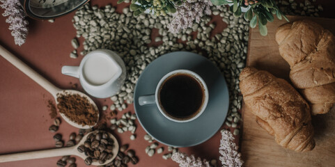 Black coffee