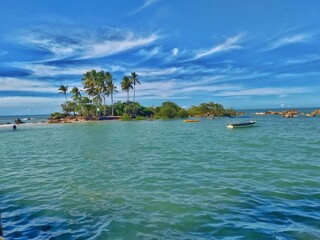 tropical island