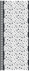 dot and border design for fabric print, background, texture, tile
