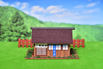 古民家の蕎麦屋