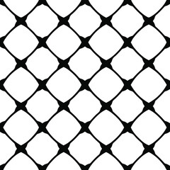 Fototapeta premium : Geometric vector pattern with Black and white colors. Seamless abstract ornament for wallpapers and backgrounds.