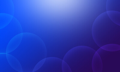 Blue purple gradient flowing blurred background with abstract bokeh