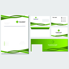 Brand identity bundle template design 9