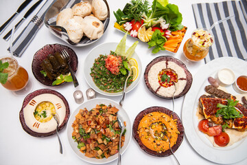 Hummus platter