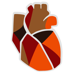 heart with a heart vector by Azhar Rafiq