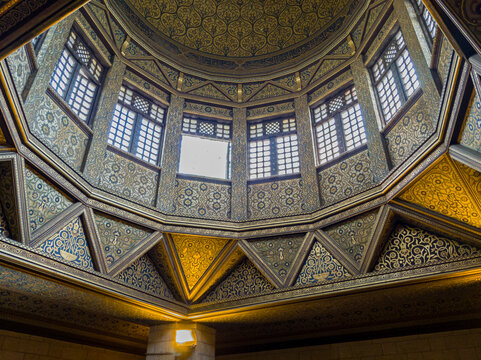 Interior of Nilometer in Cairo