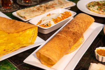 Dosa platter