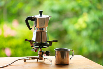 ドロップしたコーヒー
