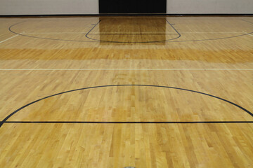 basketball court in the gym © Jordan