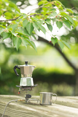 ドリップしたコーヒー