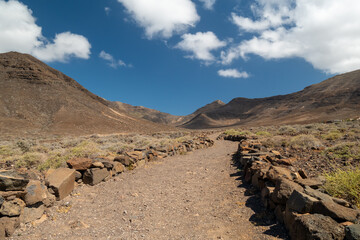Wanderweg im Naturpark