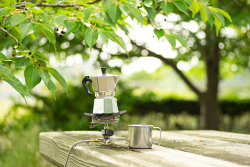 ドリップしたコーヒー