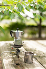 ドリップしたコーヒー