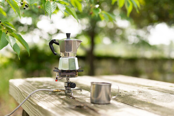 ドリップしたコーヒー