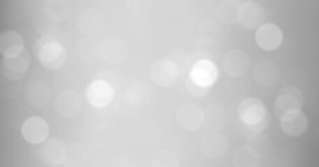 White Background with light bokeh and space for the text, Silver background, in soft blur style.