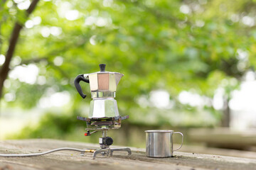 ドリップしたコーヒー