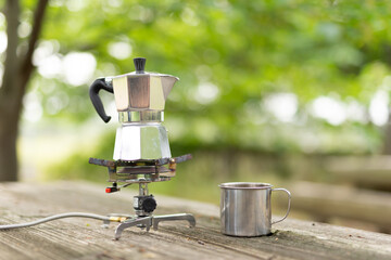 ドリップしたコーヒー