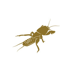 Mole Cricket design vector illustration, Creative Mole Cricket logo design concept template, symbols icons