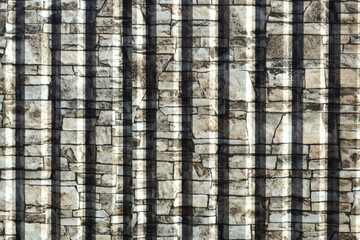 fluted wall texture or metal texture background. texture background. rust or construction