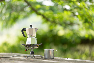 ドリップしたコーヒー