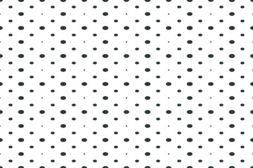 Abstract modern vector geometric seamless pattern. Black and white background template.